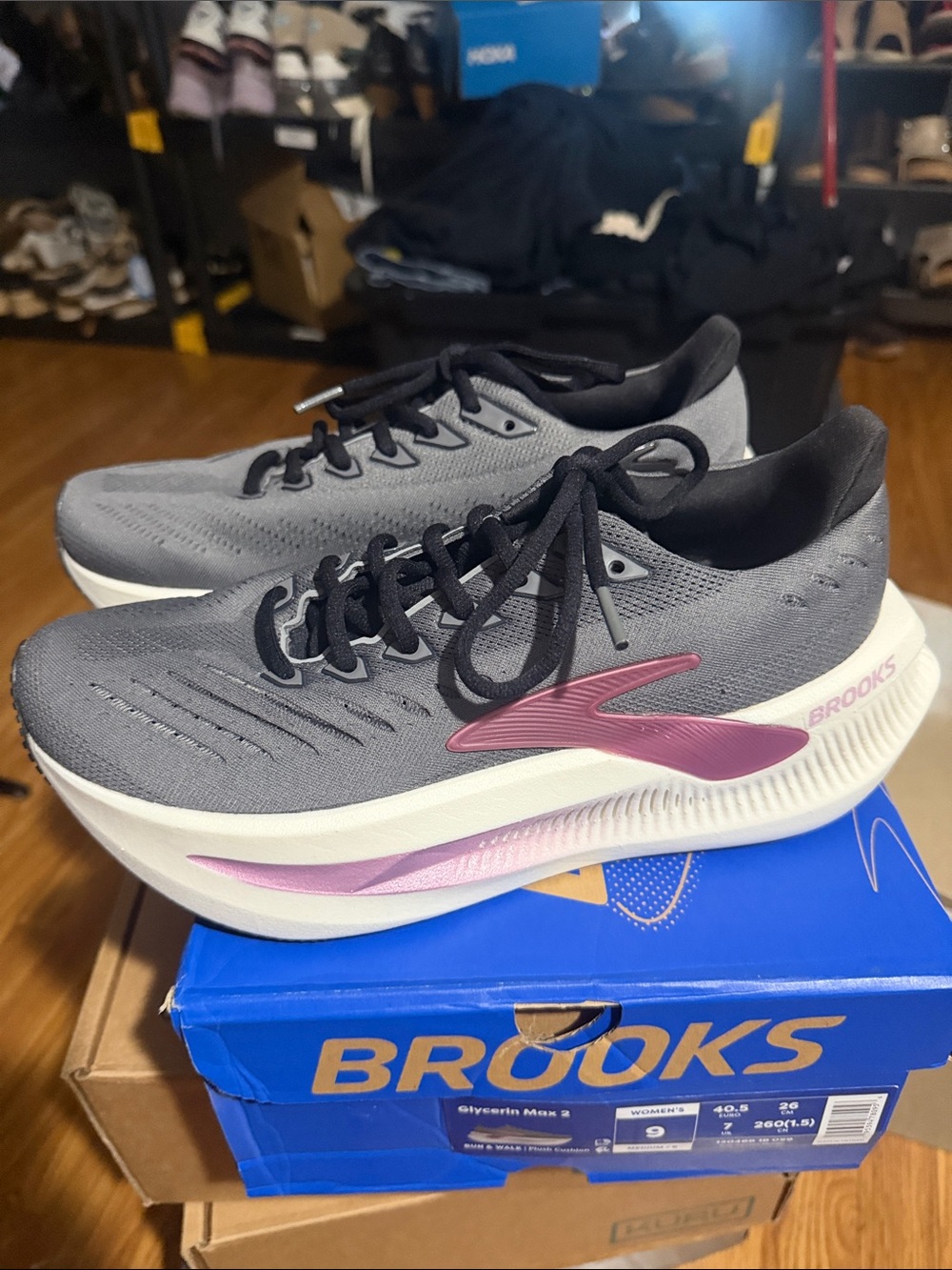 Brooks Glycerin Max Run & Walk plush cushion shoe - Picture 4 of 4